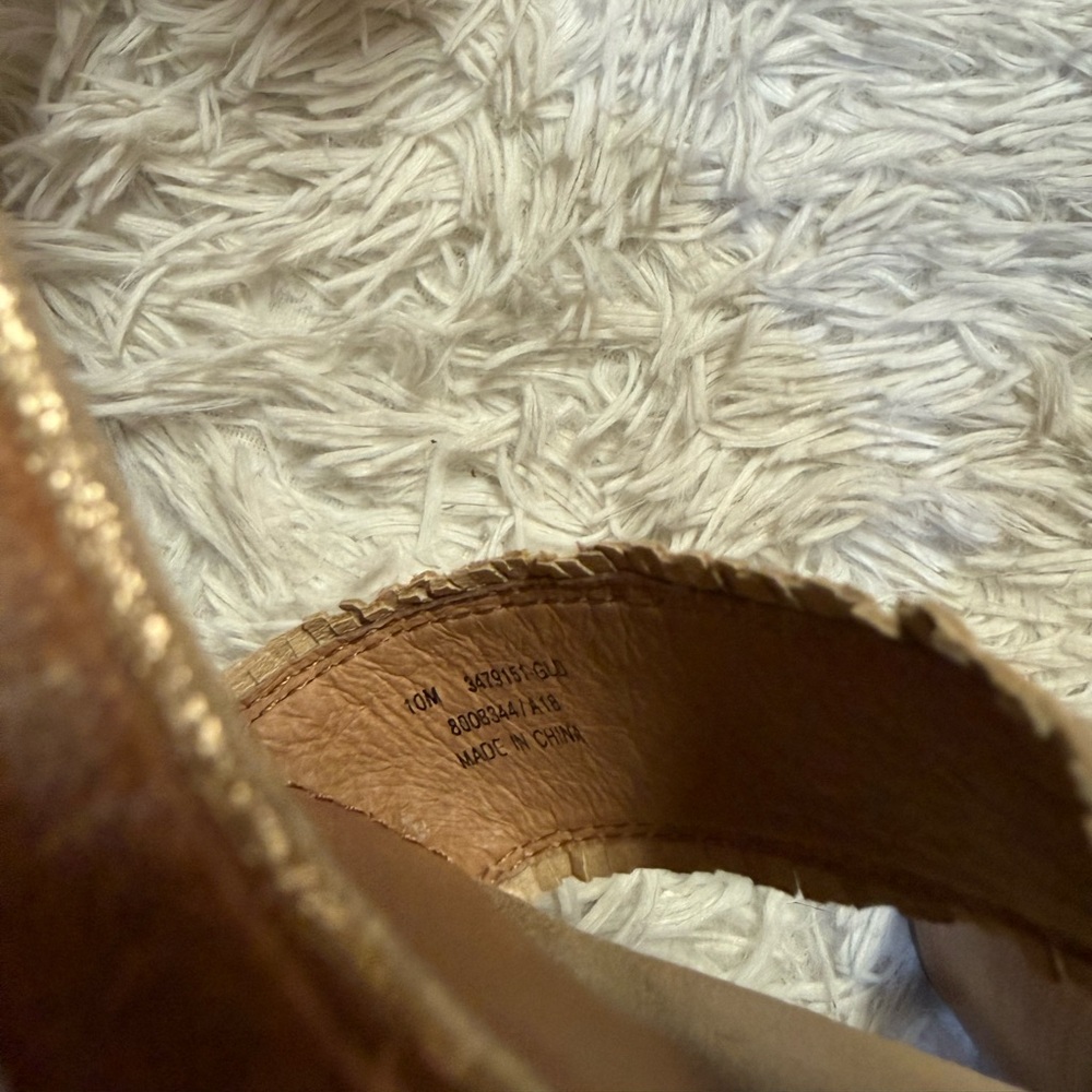 FRYE Bianca Woven Back Zip Heeled Sandals - Picture 16 of 16